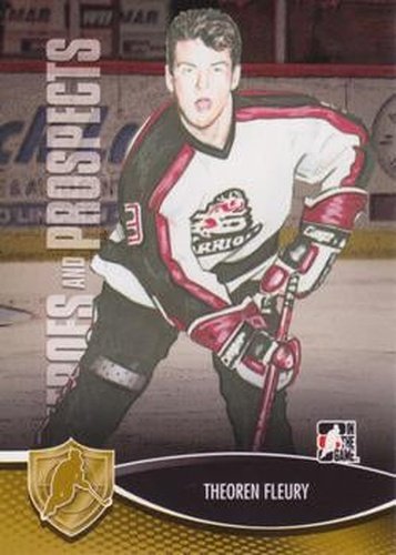 #28 Theoren Fleury - Moose Jaw Warriors - 2012-13 In The Game Heroes and Prospects Hockey