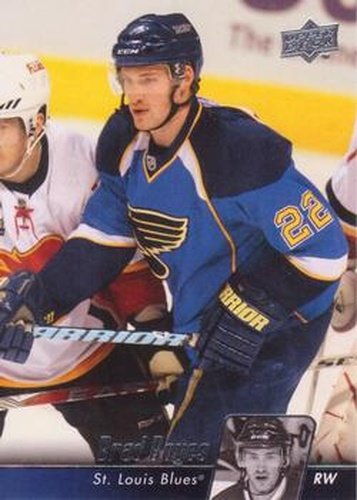 #28 Brad Boyes - St. Louis Blues - 2010-11 Upper Deck Hockey