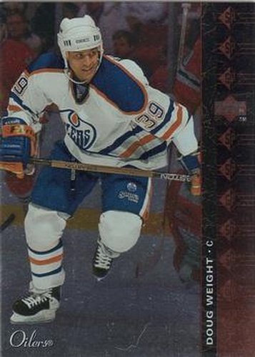 #SP-28 Doug Weight - Edmonton Oilers - 1994-95 Upper Deck Hockey - SP