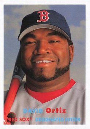 #28 David Ortiz - Boston Red Sox - 2021 Topps Archives Baseball