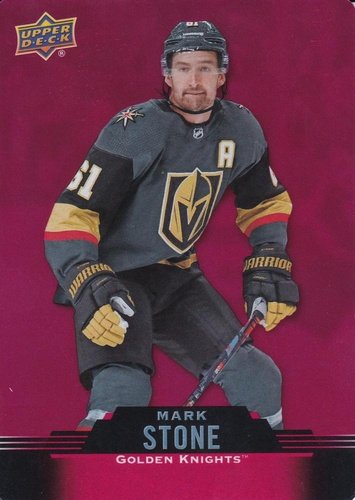 #DC-28 Mark Stone - Vegas Golden Knights - 2020-21 Upper Deck Tim Hortons Hockey - Red Die Cut