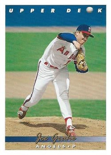 #290 Joe Grahe - California Angels - 1993 Upper Deck Baseball