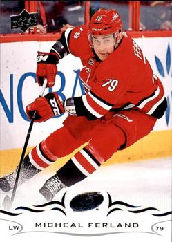 #290 Micheal Ferland - Carolina Hurricanes - 2018-19 Upper Deck Hockey