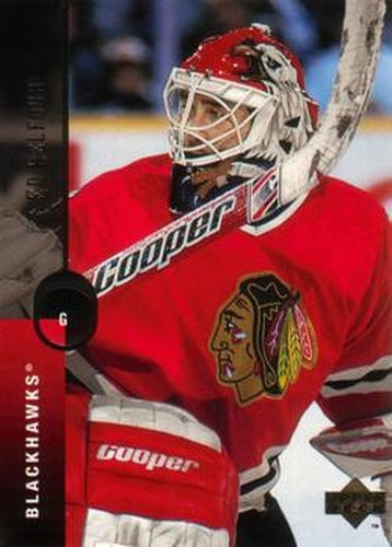 #290 Ed Belfour - Chicago Blackhawks - 1994-95 Upper Deck Hockey