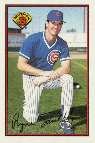 #290 Ryne Sandberg - Chicago Cubs - 1989 Bowman Baseball