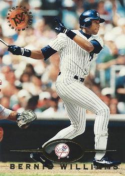 #290 Bernie Williams - New York Yankees - 1995 Stadium Club Baseball
