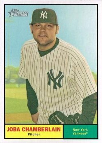 #290 Joba Chamberlain - New York Yankees - 2010 Topps Heritage Baseball