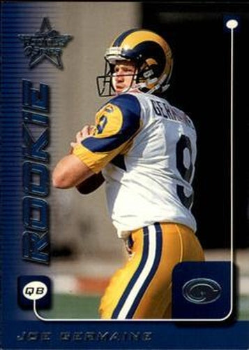 #290 Joe Germaine - St. Louis Rams - 1999 Leaf Rookies & Stars Football