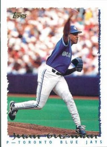 #290 Juan Guzman - Toronto Blue Jays - 1995 Topps Baseball
