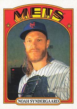 #290 Noah Syndergaard - New York Mets - 2021 Topps Heritage Baseball