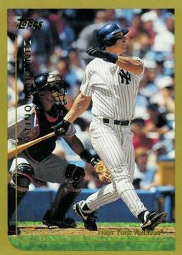 #290 Tino Martinez - New York Yankees - 1999 Topps Baseball