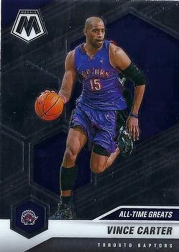 #290 Vince Carter - Toronto Raptors - 2020-21 Panini Mosaic Basketball