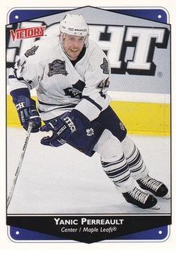 #290 Yanic Perreault - Toronto Maple Leafs - 1999-00 Upper Deck Victory Hockey