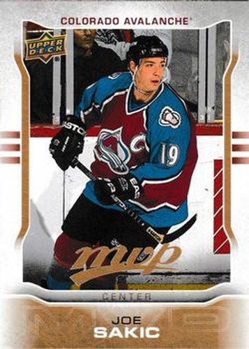 #291 Joe Sakic - Colorado Avalanche - 2014-15 Upper Deck MVP Hockey