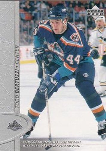 #291 Todd Bertuzzi - New York Islanders - 1996-97 Upper Deck Hockey