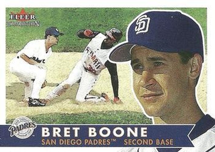 #291 Bret Boone - San Diego Padres - 2001 Fleer Tradition Baseball
