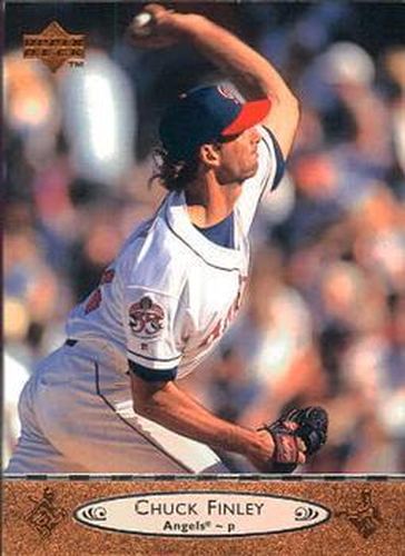 #291 Chuck Finley - California Angels - 1996 Upper Deck Baseball