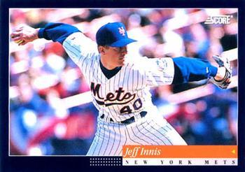 #291 Jeff Innis - New York Mets -1994 Score Baseball