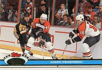 #291 Mark Pederson - Philadelphia Flyers - 1991-92 Stadium Club Hockey