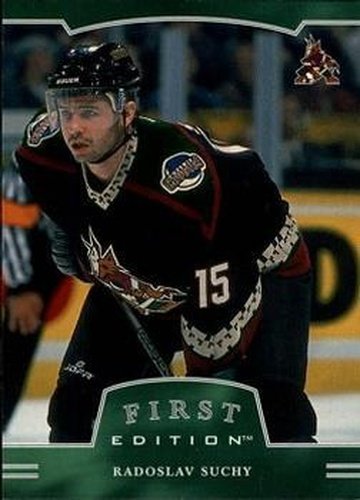 #291 Radoslav Suchy - Phoenix Coyotes - 2002-03 Be a Player First Edition Hockey
