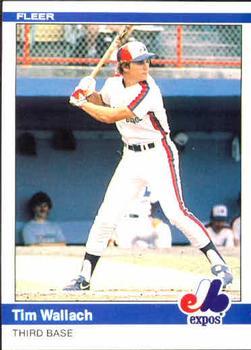 #291 Tim Wallach - Montreal Expos - 1984 Fleer Baseball