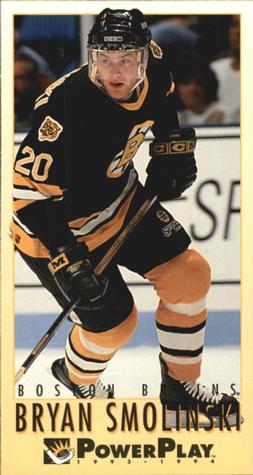 #291 Bryan Smolinski - Boston Bruins - 1993-94 Fleer PowerPlay Hockey