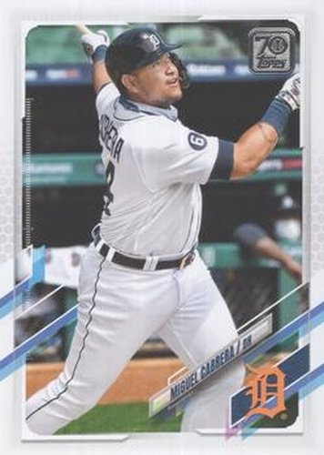 #291 Miguel Cabrera - Detroit Tigers - 2021 Topps Baseball