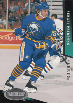 #292 Sergei Petrenko - Buffalo Sabres - 1993-94 Parkhurst Hockey