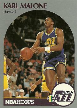 #292 Karl Malone - Utah Jazz - 1990-91 Hoops Basketball