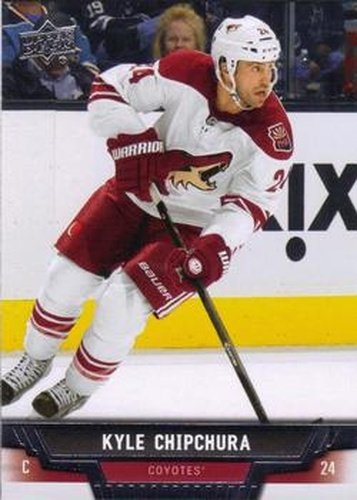 #292 Kyle Chipchura - Phoenix Coyotes - 2013-14 Upper Deck Hockey