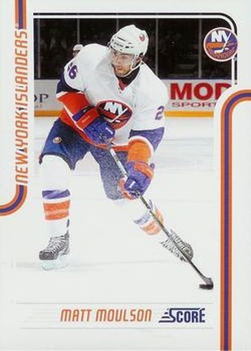 #292 Matt Moulson - New York Islanders - 2011-12 Score Hockey