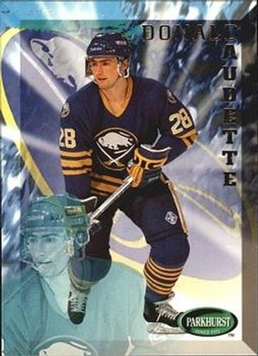 #292 Donald Audette - Buffalo Sabres - 1995-96 Parkhurst International Hockey