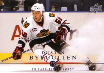 #292 Dustin Byfuglien - Chicago Blackhawks - 2008-09 Upper Deck Hockey