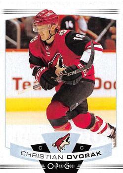 #292 Christian Dvorak - Arizona Coyotes - 2019-20 O-Pee-Chee Hockey