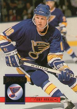 #292 Tony Hrkac - St. Louis Blues - 1993-94 Donruss Hockey
