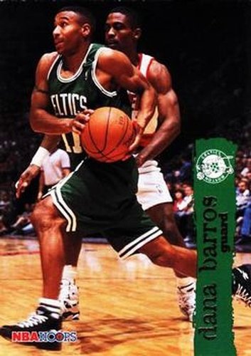 #292 Dana Barros - Boston Celtics - 1995-96 Hoops Basketball