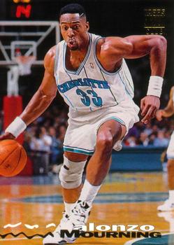 #292 Alonzo Mourning - Charlotte Hornets - 1993-94 Stadium Club Basketball
