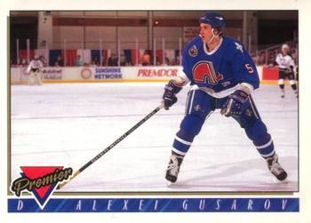 #293 Alexei Gusarov - Quebec Nordiques - 1993-94 O-Pee-Chee Premier Hockey