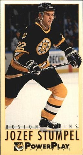 #293 Jozef Stumpel - Boston Bruins - 1993-94 Fleer PowerPlay Hockey