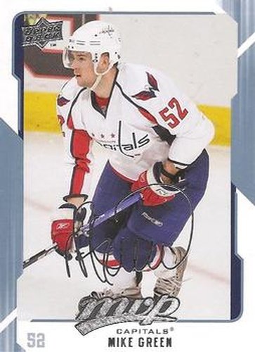 #293 Mike Green - Washington Capitals - 2008-09 Upper Deck MVP Hockey