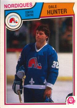 #293 Dale Hunter - Quebec Nordiques - 1983-84 O-Pee-Chee Hockey