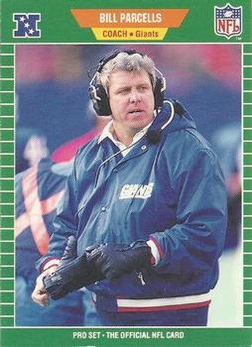 #293 Billarcells - New York Giants - 1989 Pro Set Football
