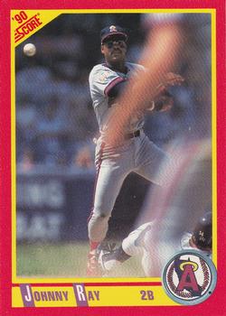 #293 Johnny Ray - California Angels - 1990 Score Baseball