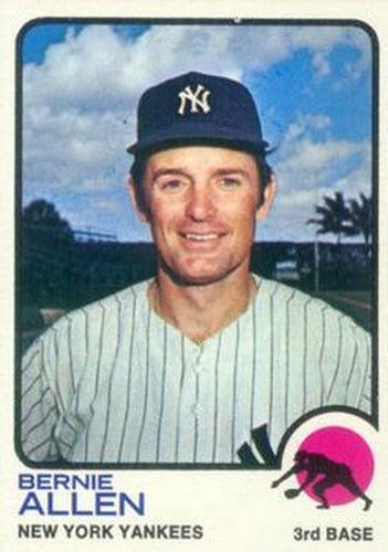 #293 Bernie Allen - New York Yankees - 1973 Topps Baseball