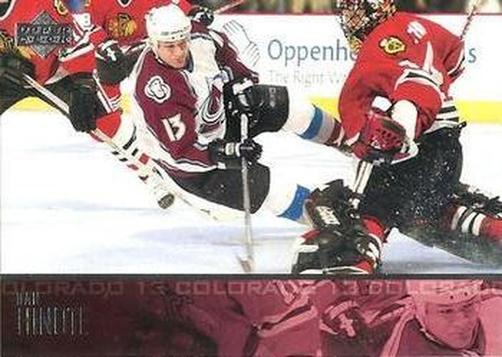 #293 Dan Hinote - Colorado Avalanche - 2003-04 Upper Deck Hockey