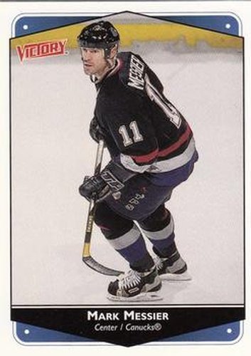 #293 Mark Messier - Vancouver Canucks - 1999-00 Upper Deck Victory Hockey