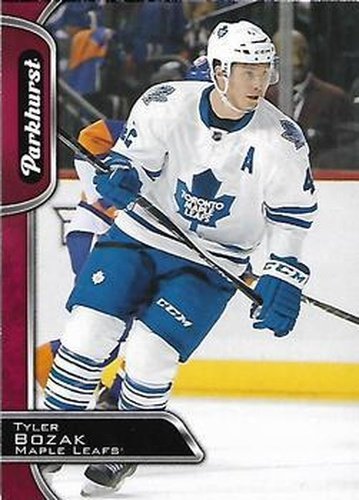 #293 Tyler Bozak - Toronto Maple Leafs - 2016-17 Parkhurst - Red Hockey
