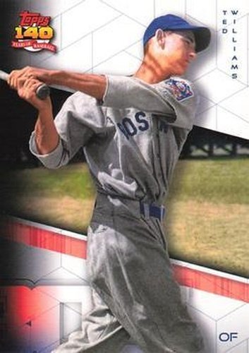 #293 Ted Williams - Boston Red Sox - 2021 Topps Archives Baseball