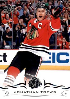 #293 Jonathan Toews - Chicago Blackhawks - 2018-19 Upper Deck Hockey
