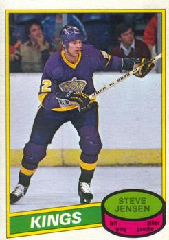#294 Steve Jensen - Los Angeles Kings - 1980-81 O-Pee-Chee Hockey